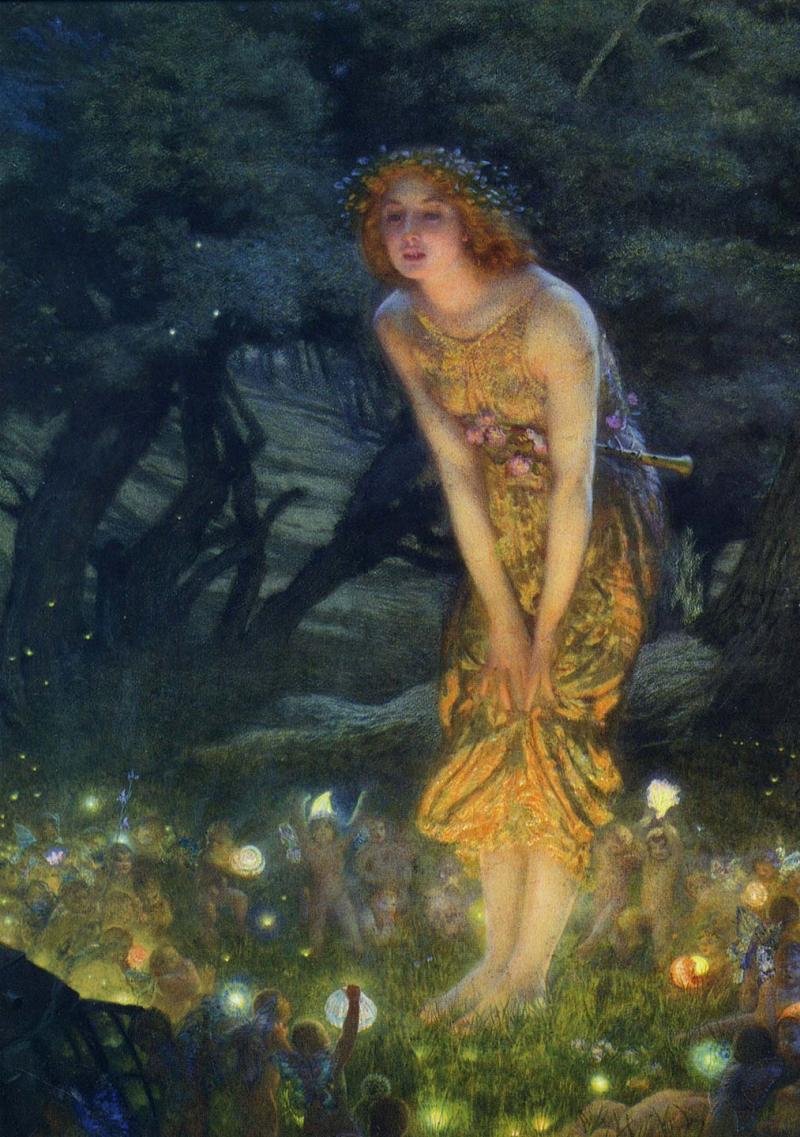 Midsummer Eve, by Edward Robert Hughes