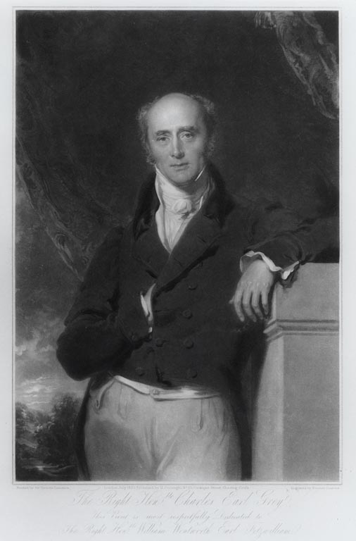 Charles Grey, 2nd Earl Grey (1764-1845). UK Prime minister and the man who gave the famous tea-blend its name. 