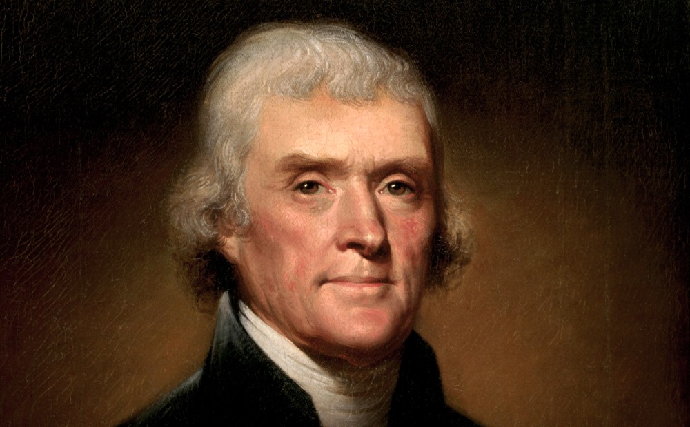 Thomas Jefferson by Peale