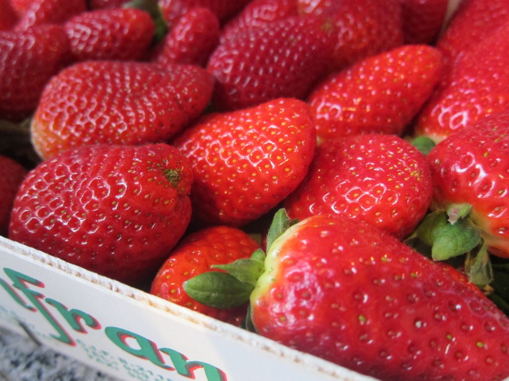 Fresh strawberries - great both in their natural form and as a prime ice cream flavour