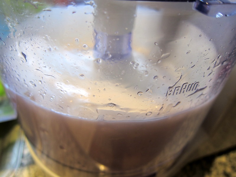 Incredible but true - aquafaba, when whipped, turns into a clear look-a-like to "ordinary" meringue batter