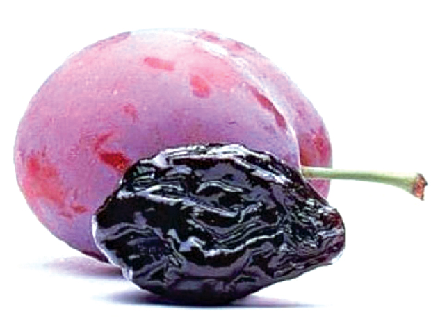 Prune and plum