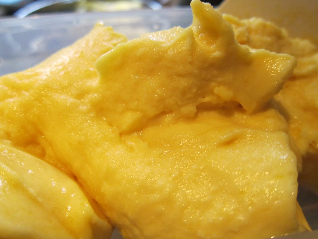 Mango Aquafaba sorbet: just as delicious as it looks!
